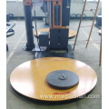 Top pressure plate pressed wooden pallet stretch film wrapping machine